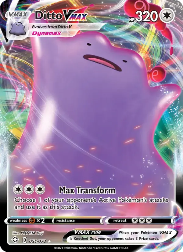 Ditto VMAX #51 — Shining Fates
