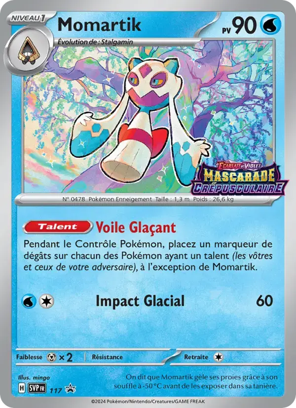 Carte Pokémon Momartik #117 — Promos Écarlate et Violet
