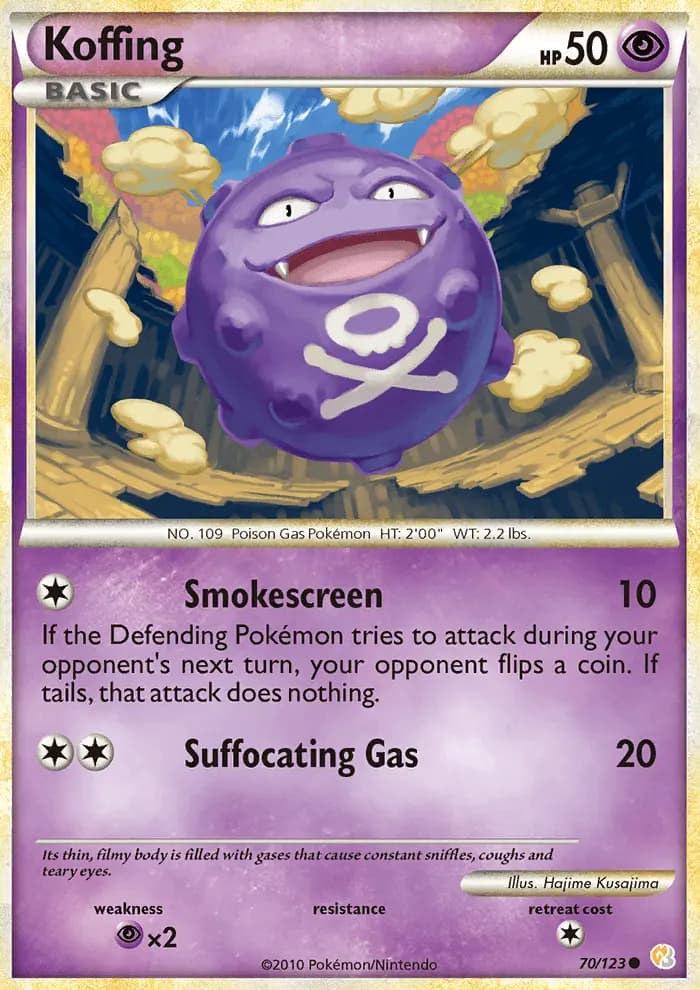Koffing #70 — HeartGold SoulSilver