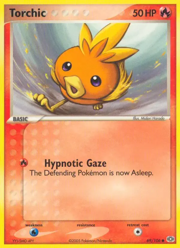 Torchic #69 — Emerald