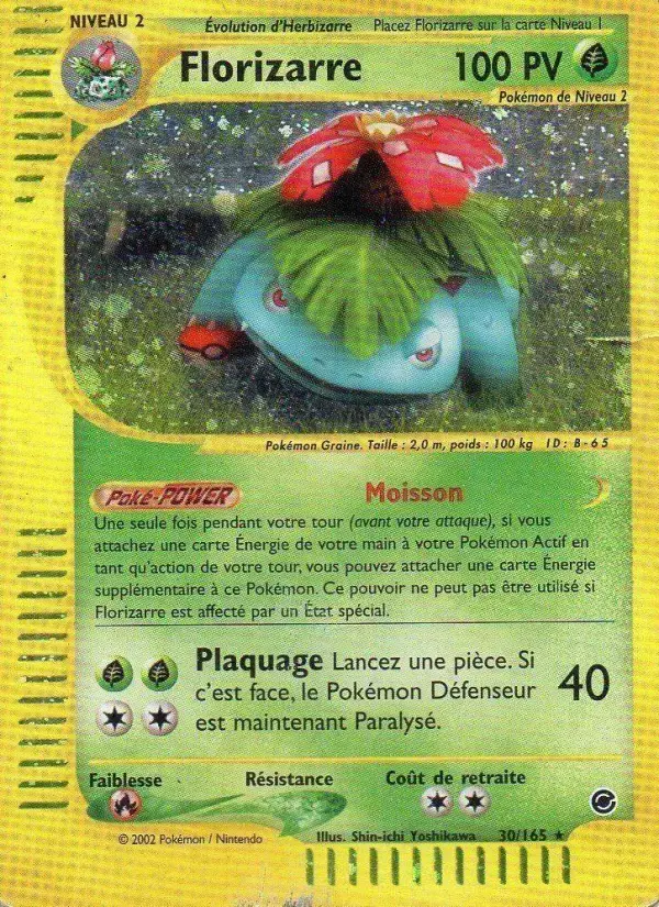Carte Pokémon Florizarre #30 — Expédition