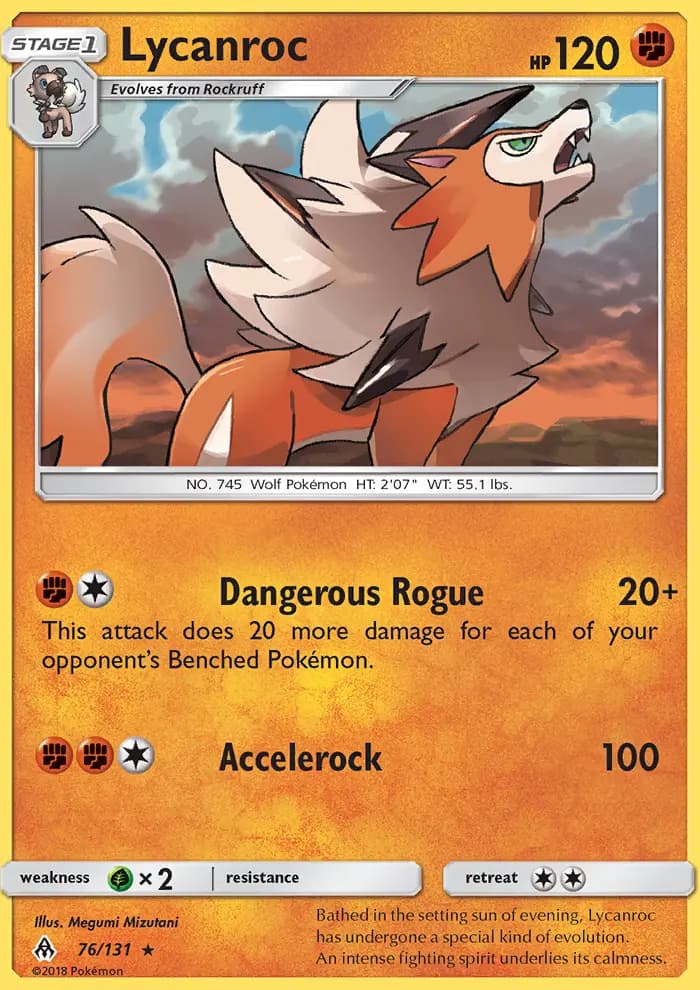 Lycanroc #76 — Forbidden Light