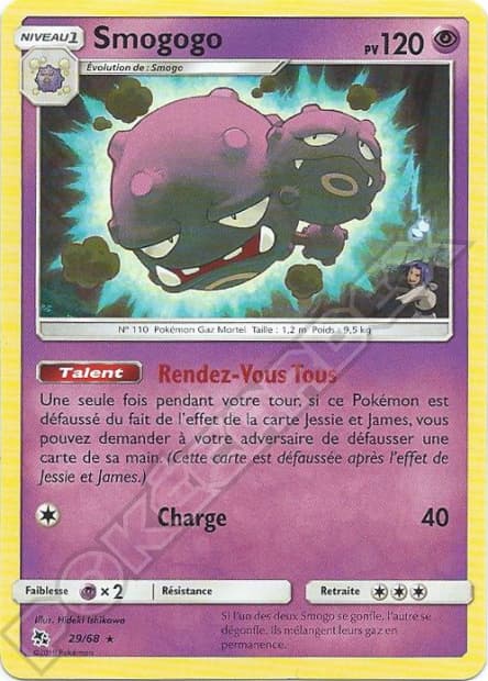 Carte Pokémon Smogogo #29 — Destinées Occultes