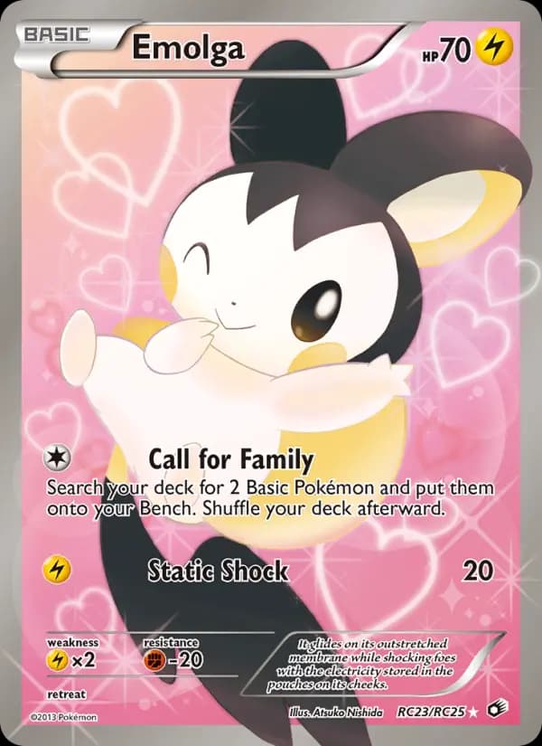 Emolga #RC23 — Legendary Treasures