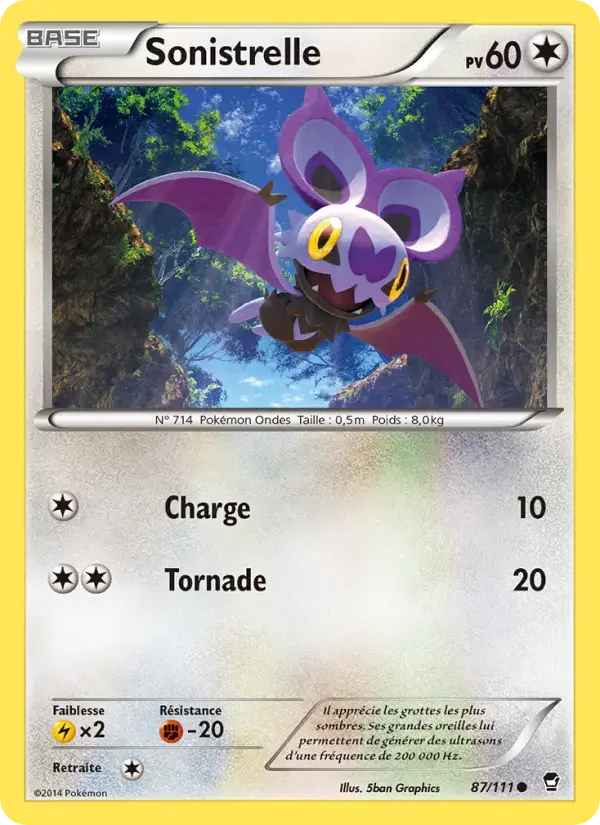 Carte Pokémon Sonistrelle #87 — Poings Furieux