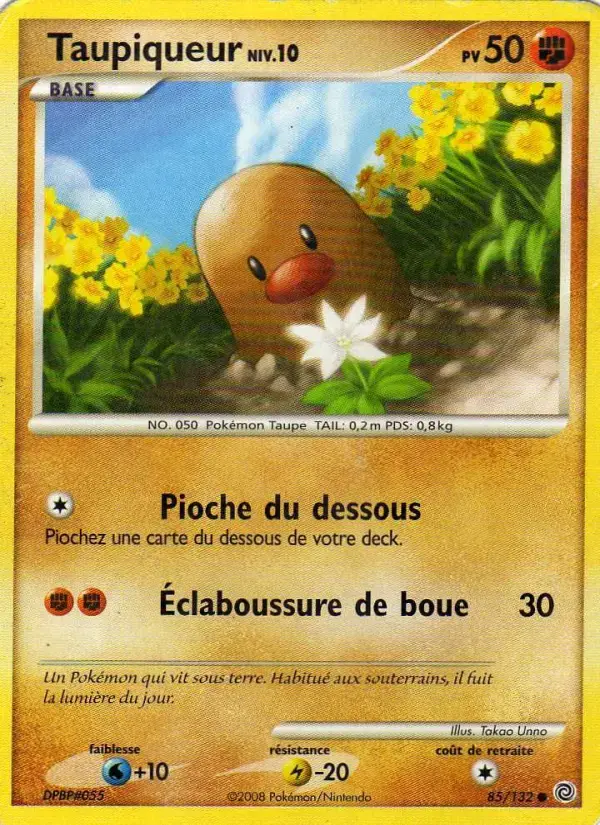 Carte Pokémon Taupiqueur #85 — Merveilles Secrètes