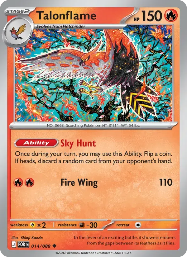 Talonflame #014 — Perfect Order
