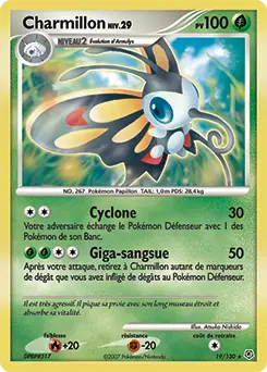 Carte Pokémon Charmillon #19 — Diamant et Perle