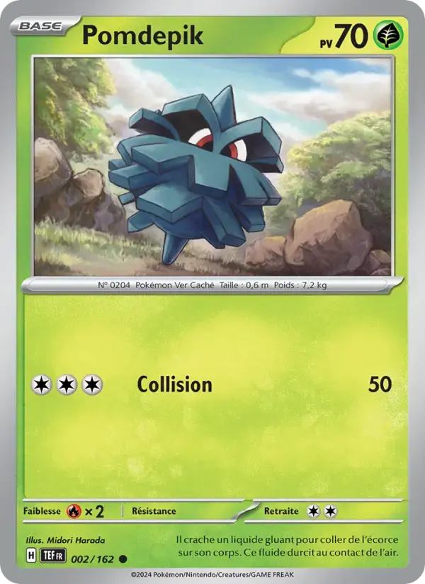 Carte Pokémon Pomdepik #002 — Forces Temporelles