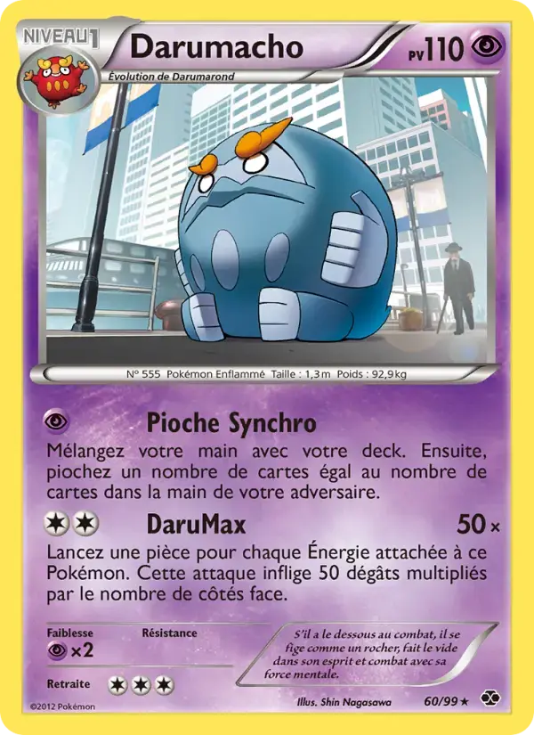 Carte Pokémon Darumacho #60 — Destinées Futures