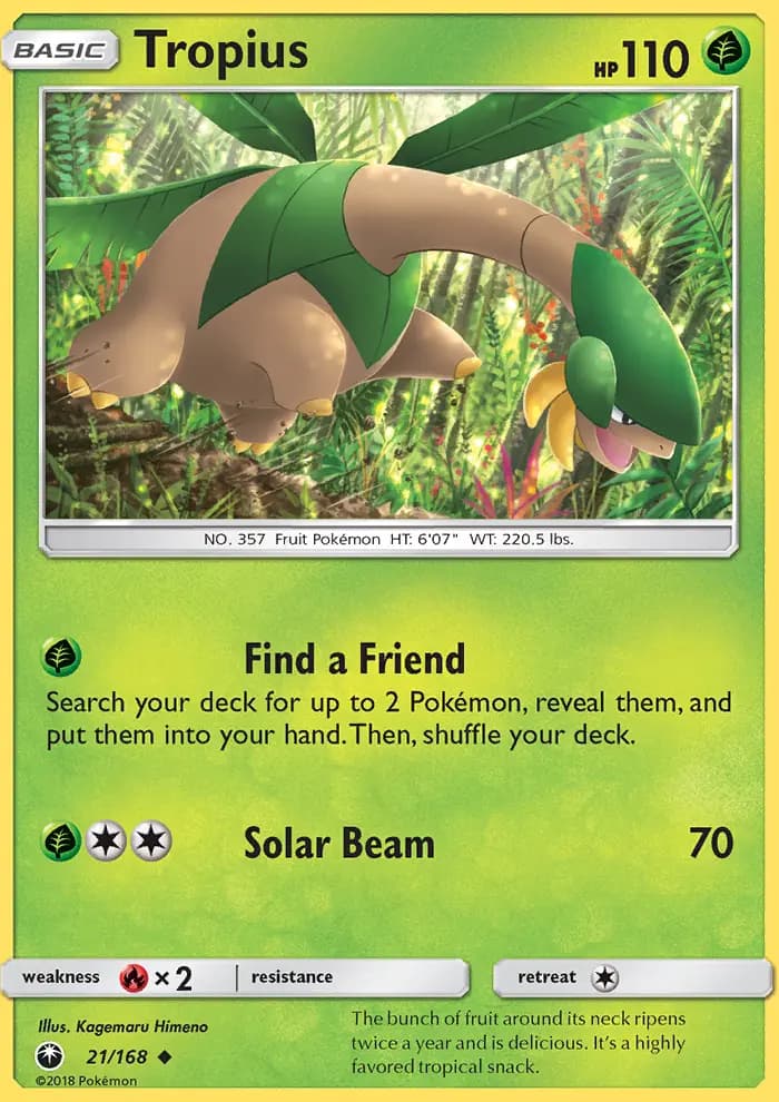 Tropius #21 — Celestial Storm