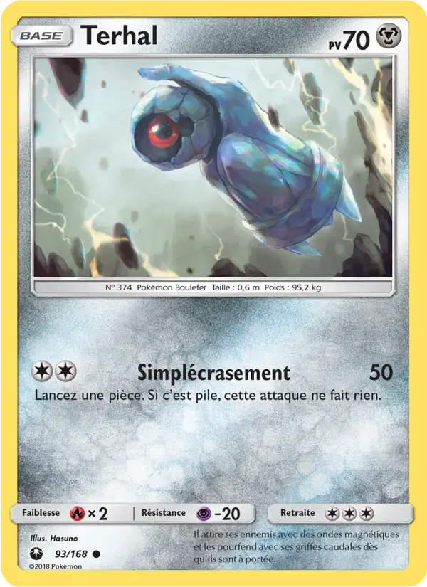Carte Pokémon Terhal #93 — Tempête Céleste