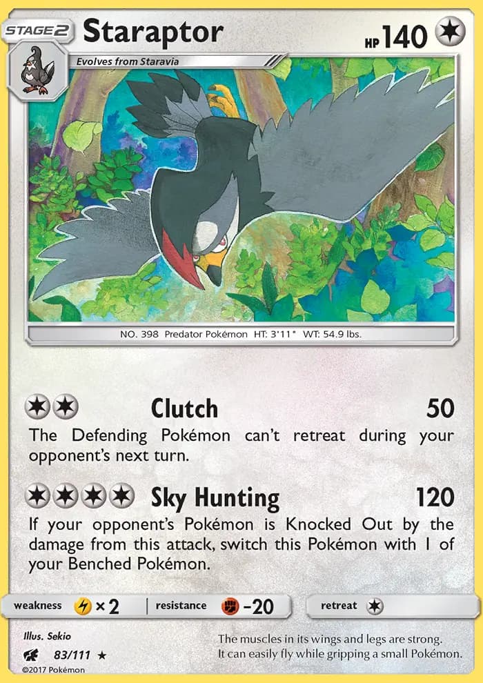 Staraptor #83 — Crimson Invasion