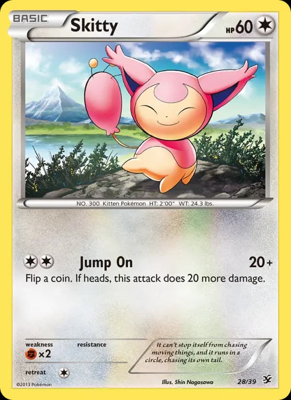 Skitty #28 — Kalos Starter Set