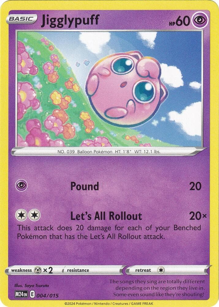 Jigglypuff #4 — 2024 McDonald's Collection