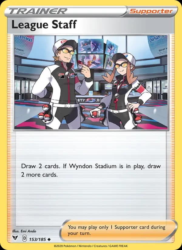 League Staff #153 — Vivid Voltage
