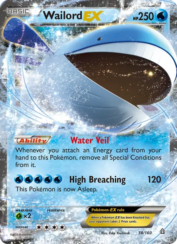 Wailord EX #38 — Primal Clash