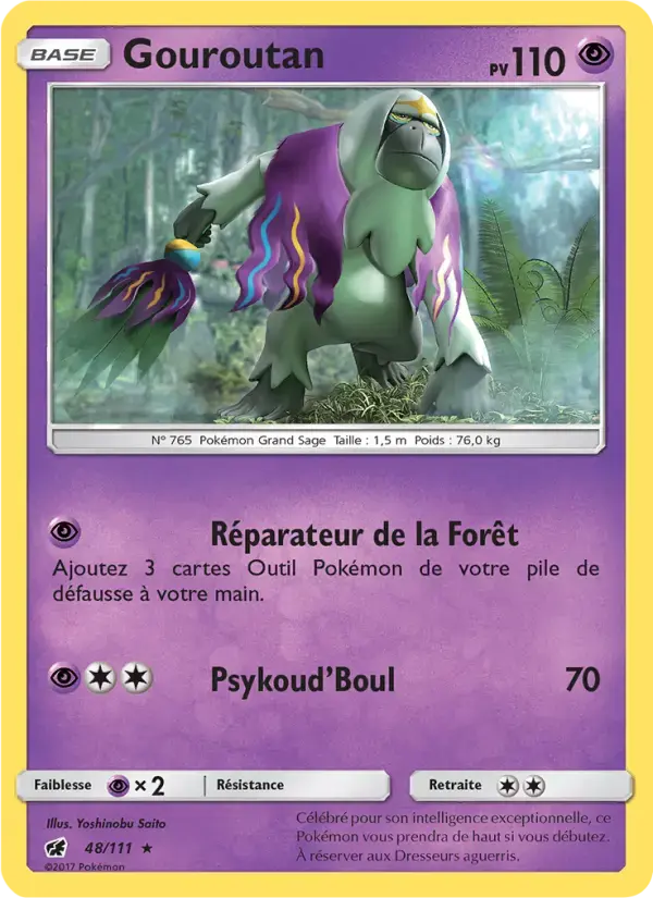 Carte Pokémon Gouroutan #48 — Invasion Carmin
