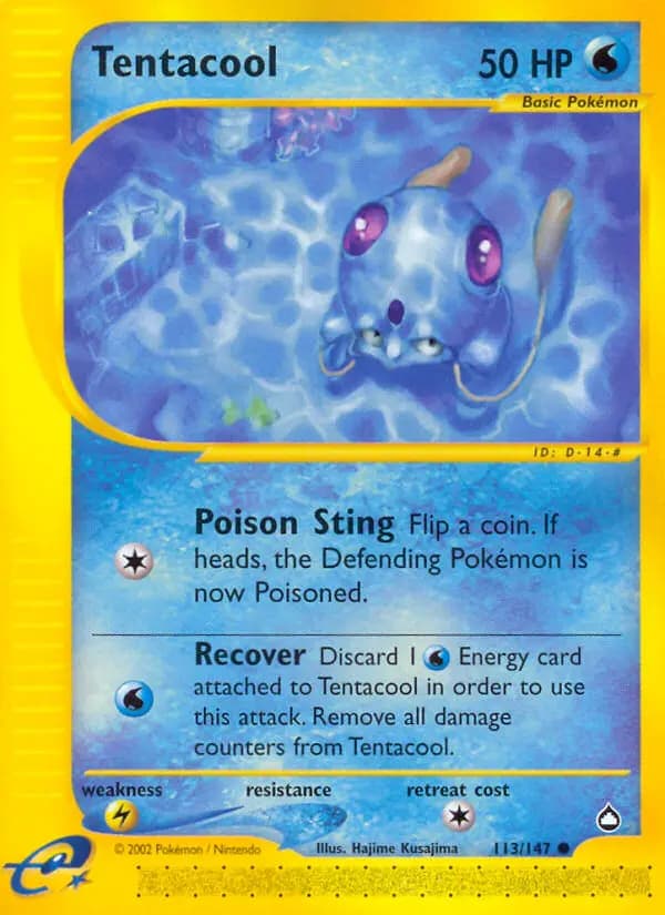 Tentacool #113 — Aquapolis