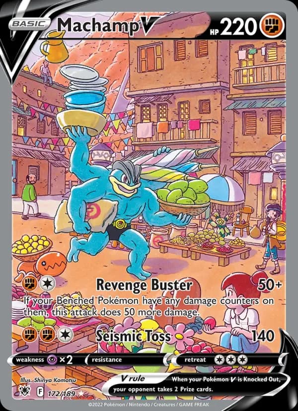 Machamp V #172 — Astral Radiance