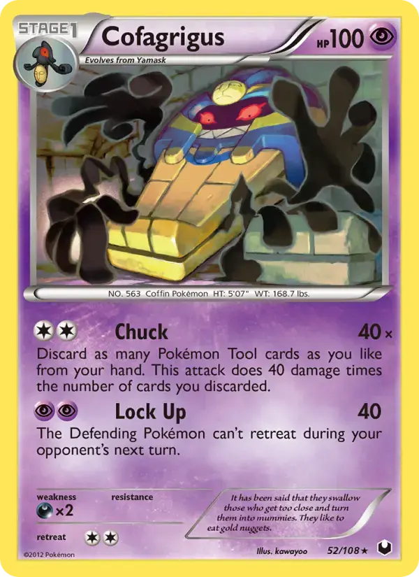 Cofagrigus #52 — Dark Explorers