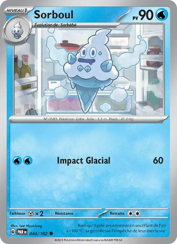 Carte Pokémon Sorboul #044 — Faille Paradoxe