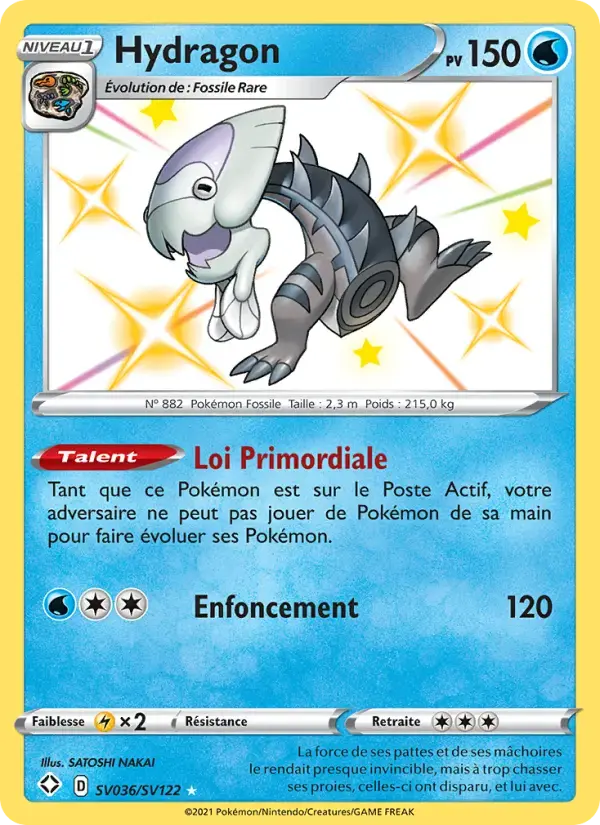 Carte Pokémon Hydragon #SV036 — Destinées Radieuses