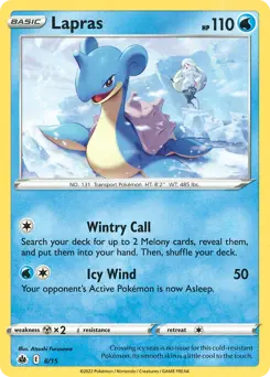 Lapras #6 — 2022 McDonald's Collection