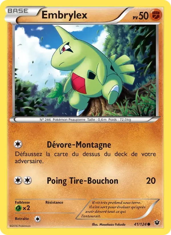 Carte Pokémon Embrylex #41 — Impact des Destins