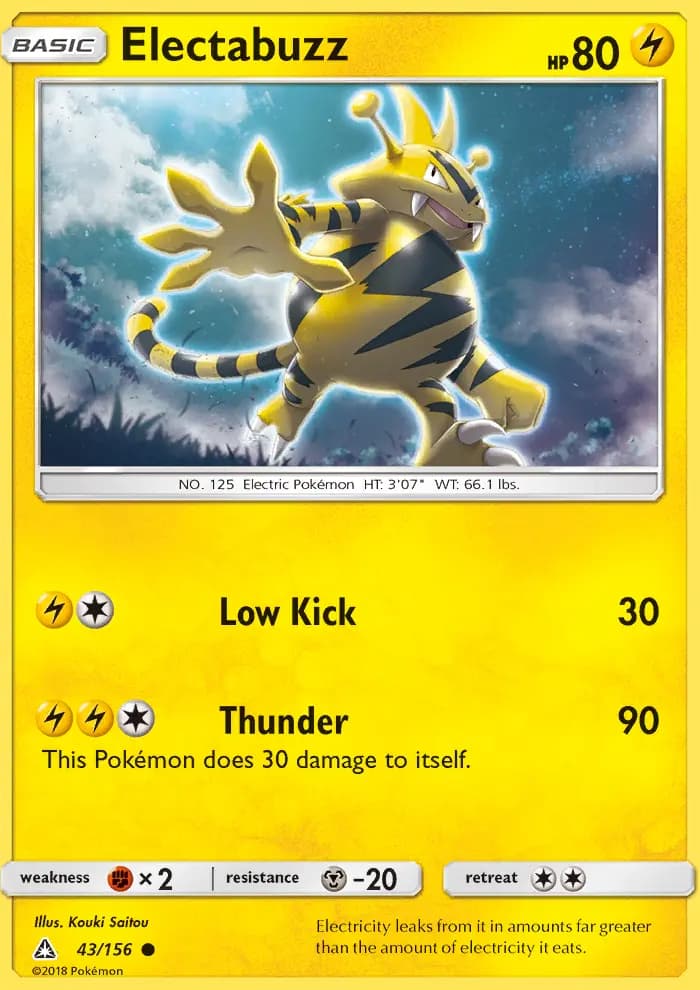 Electabuzz #43 — Ultra Prism