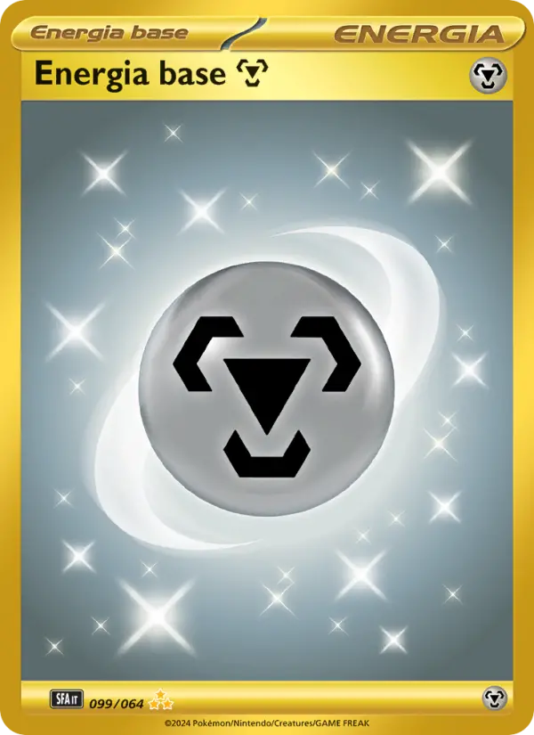 Carte Pokémon Énergie Metal de base #099 — Fable Nébuleuse