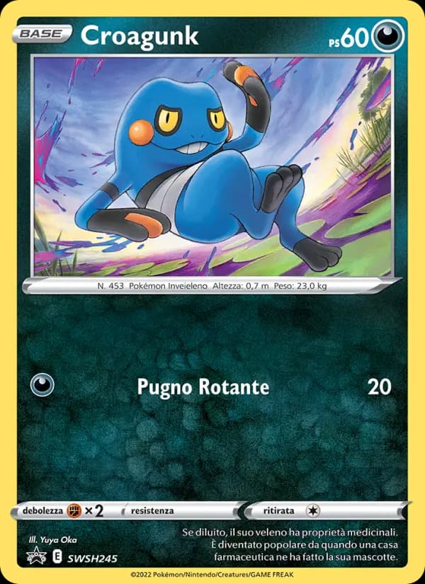 Carte Pokémon Cradopaud #SWSH245 — Promos Épée et Bouclier