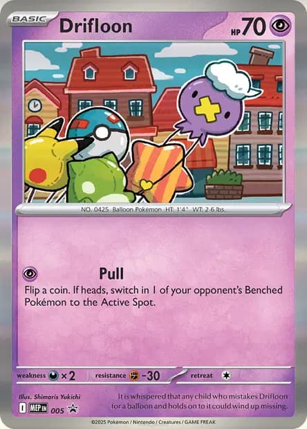 Drifloon #005 — Mega Evolution Promos