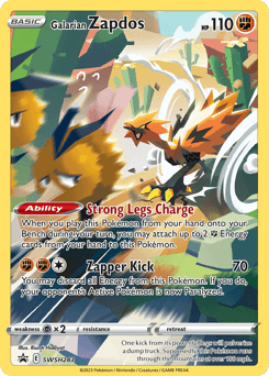 Galarian Zapdos #SWSH283 — Sword & Shield Promos