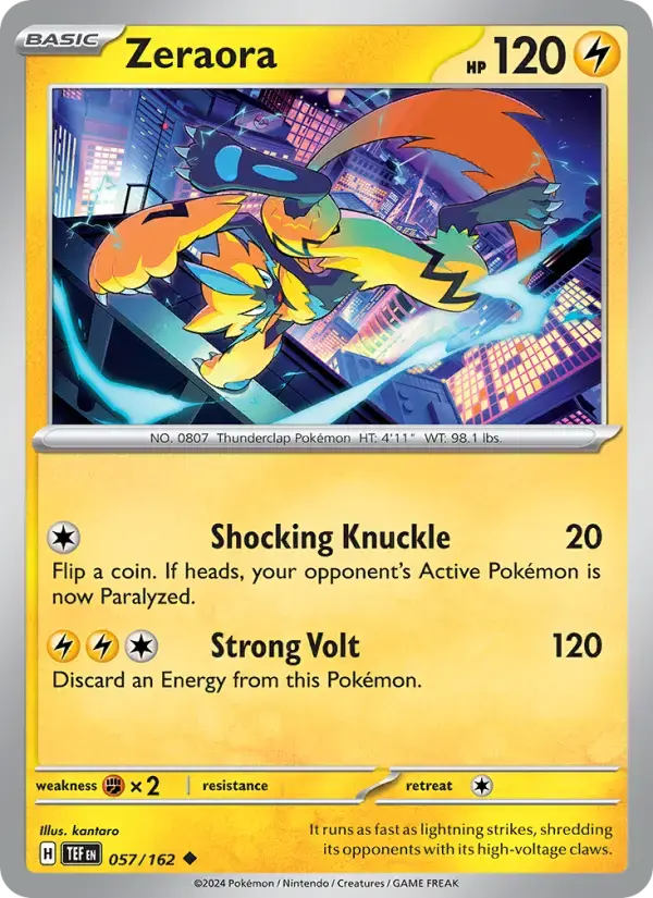 Zeraora #057 — Temporal Forces