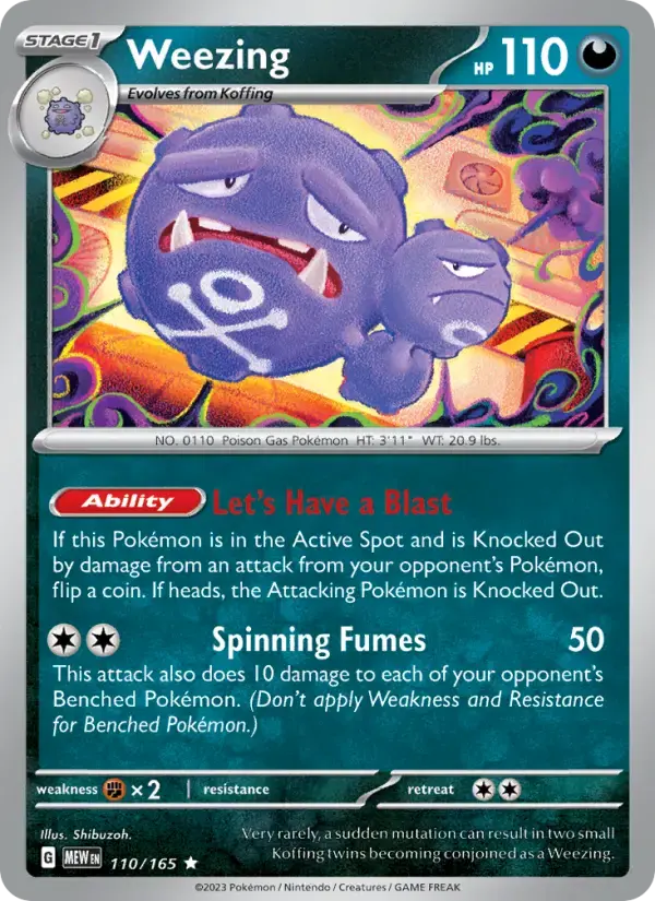 Weezing #110 — 151