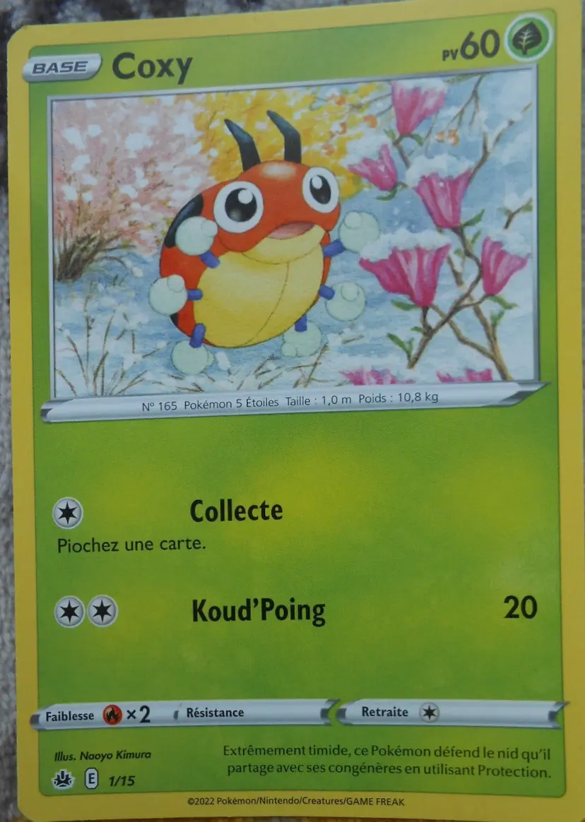 Carte Pokémon Coxy #1 — 2022 Promo McDonald's