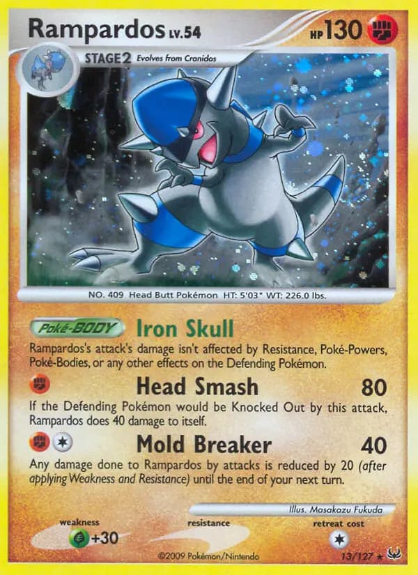 Rampardos #13 — Platinum
