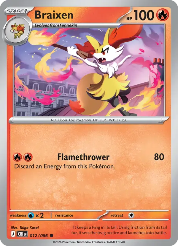 Braixen #012 — Chaos Rising
