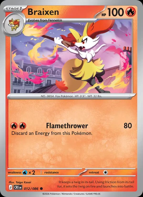 Braixen #012 — Chaos Rising