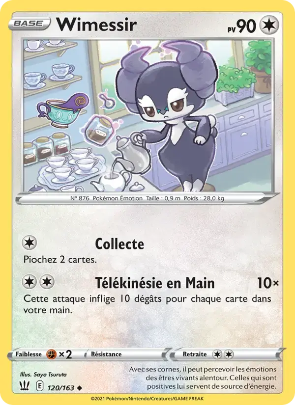 Carte Pokémon Wimessir #120 — Styles de Combat