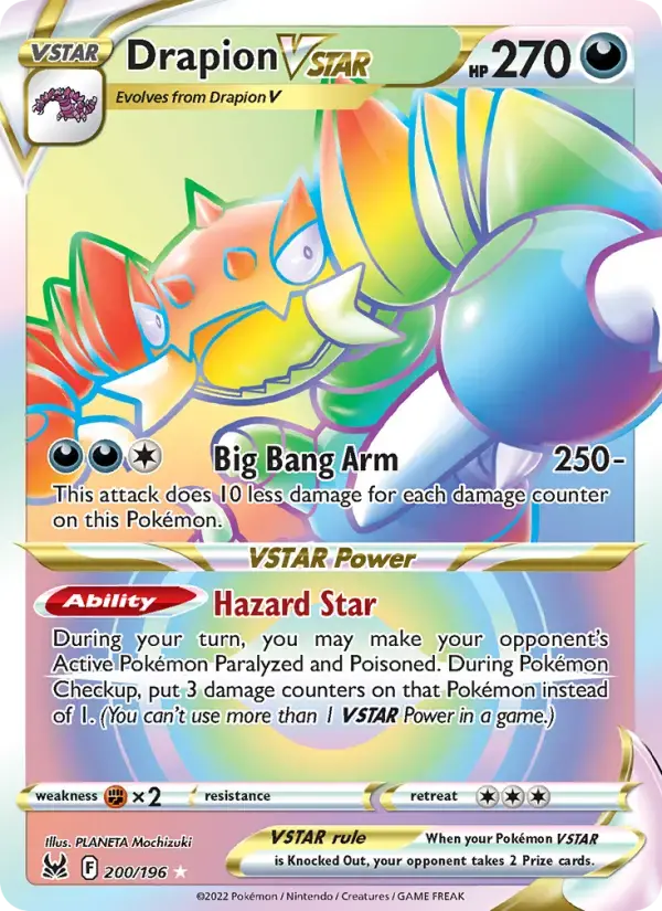 Drapion VSTAR #200 — Lost Origin