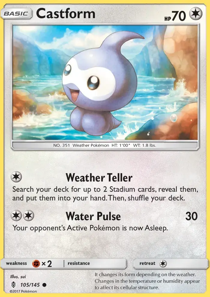 Castform #105 — Guardians Rising