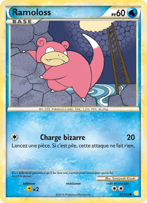 Carte Pokémon Ramoloss #81 — HeartGold SoulSilver