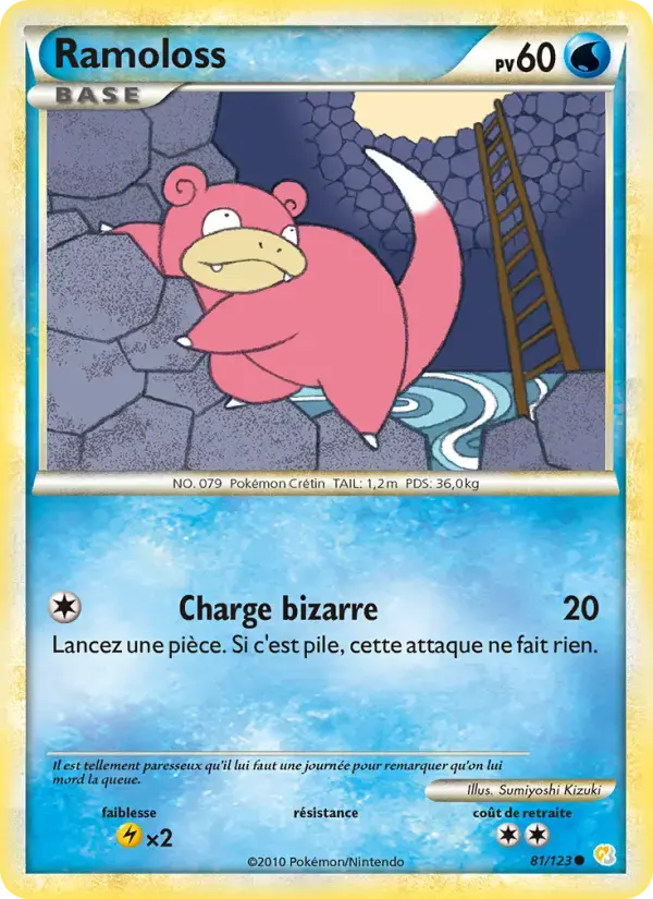 Carte Pokémon Ramoloss #81 — HeartGold SoulSilver