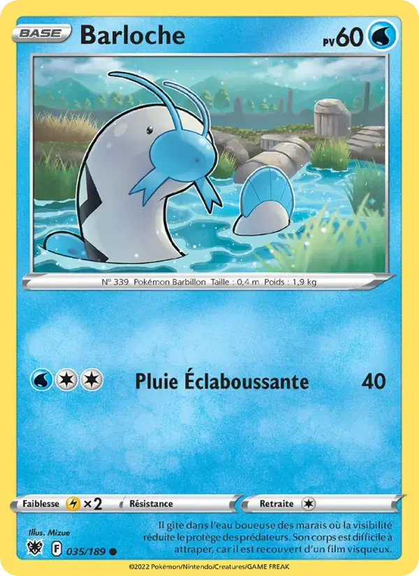 Carte Pokémon Barloche #035 — Astres Radieux