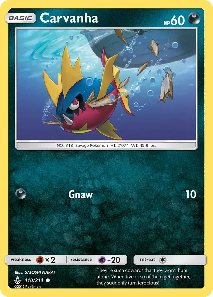 Carvanha #110 — Unbroken Bonds