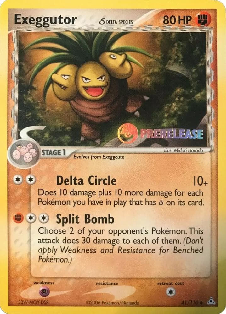 Exeggutor #41 — Nintendo Black Star Promos