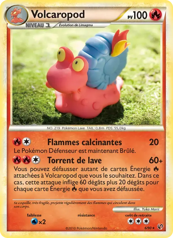 Carte Pokémon Volcaropod #6 — Indomptable