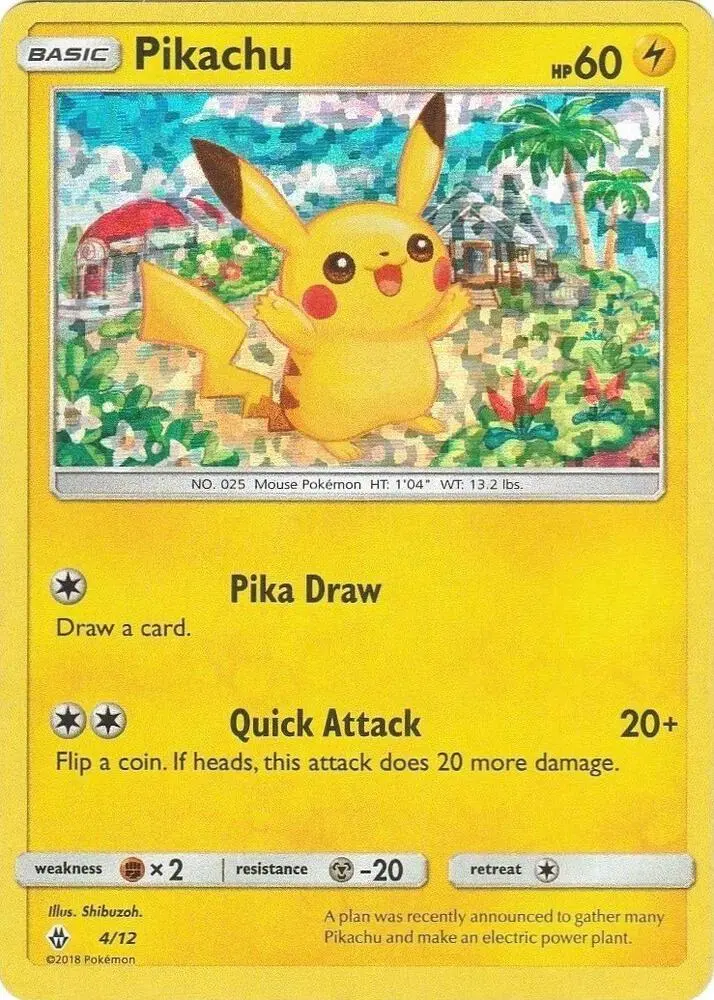 Pikachu #4 — 2018 McDonald's Collection